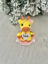 Load image into Gallery viewer, Clearence Giraffe ornament. **Please read description and check photos**
