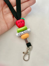 Load image into Gallery viewer, Personalized teacher lanyard, Books and apple lanyard
